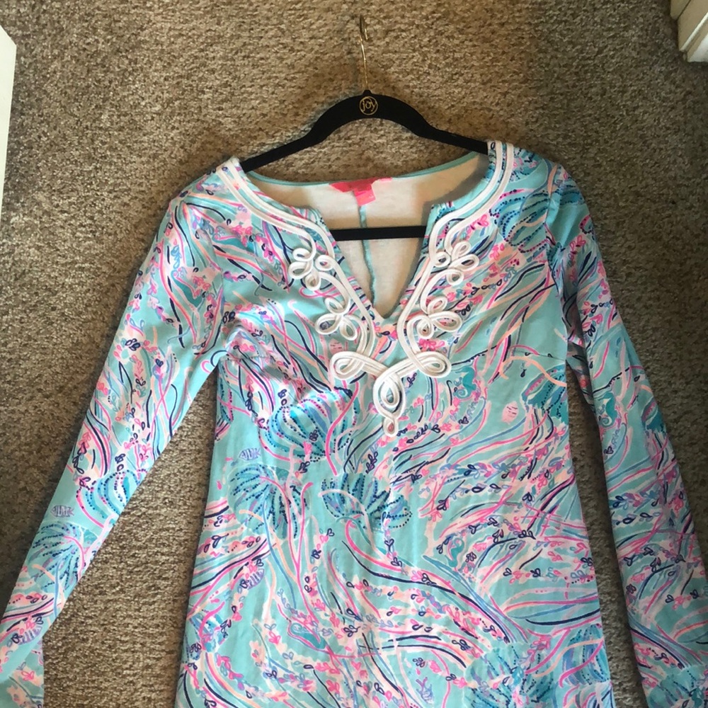 Lilly Pulitzer Small Long Sleeve Dress
